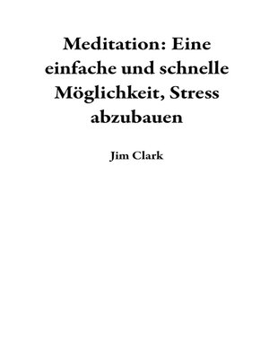 cover image of Meditation